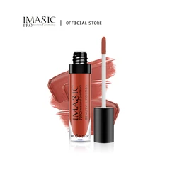 IMAGIC Lip Gloss Makeup Long Lasting Waterproof Lipstick Velvet Non-stick Cup 28 Colors Lip Tint Matte Sexy Red Liquid Lip Stick