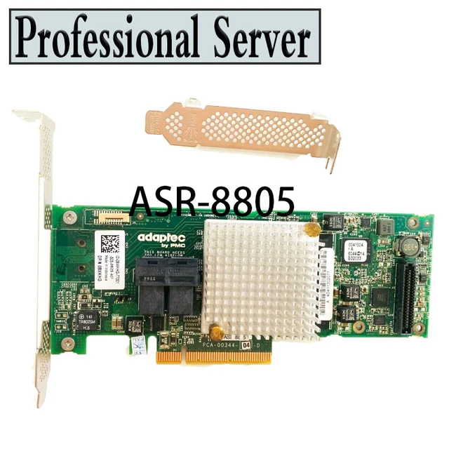 Adaptec ASR-8805 PCI-E 3.0 SAS/SATA/SSD RAID 12Gb/s Controller Card -  AliExpress