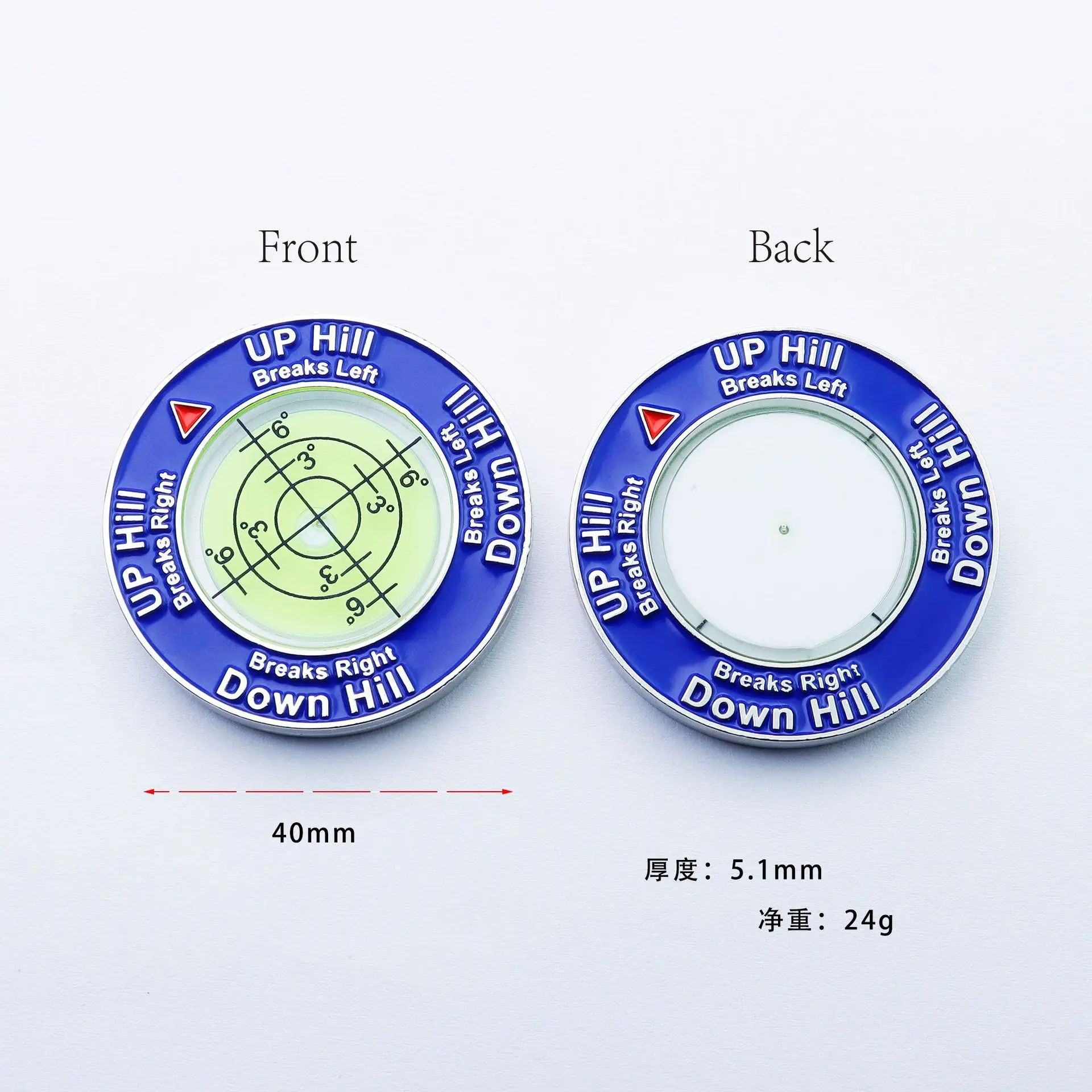 Golf Marker with Magnetic Hat Clip - High Precision Green Reading Aid - Perfect for All Golfers - Improve Putting Skills