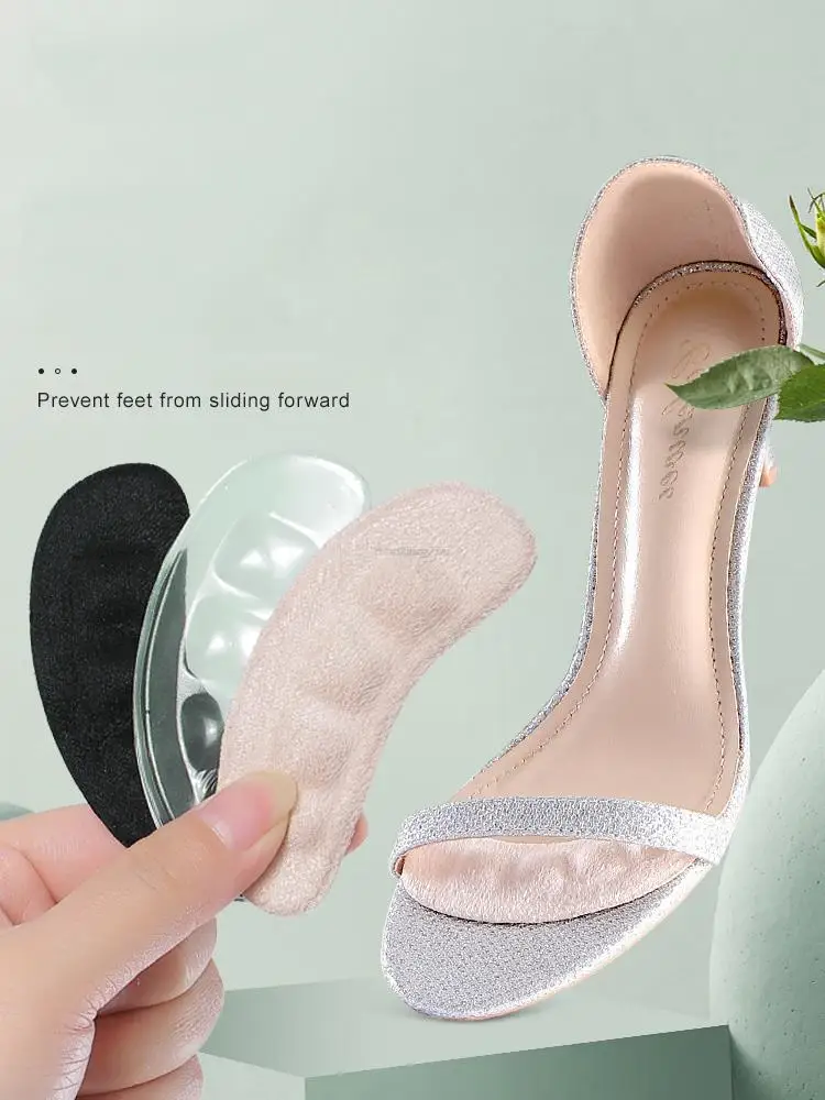 Schuhpolster für High Heels, rutschfeste Fußpolster für Sandalen, verschleißfeste Füße, Silikon-Fersenschutz für Damenschuhe, Fersenschutz – Detail 5