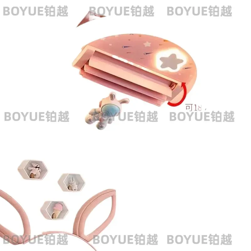 for Children Room Light Bladeless Fan Light Boys Girls Bedroom Full Spectrum Eye Protection Energy Saving LED Astronaut