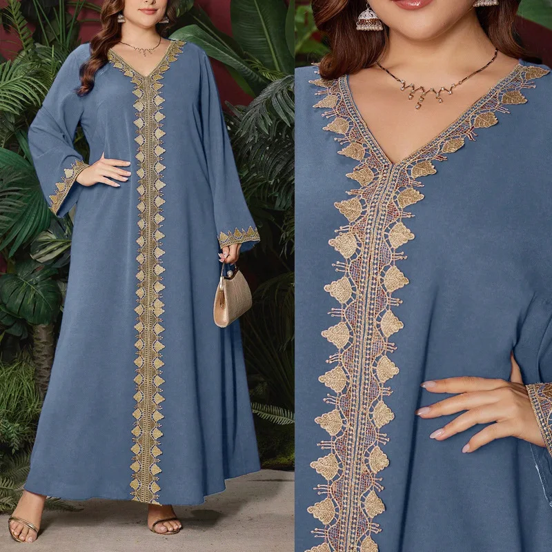 Embroidered maxi dress-AliExpress Embroidered maxi dress-AliExpress