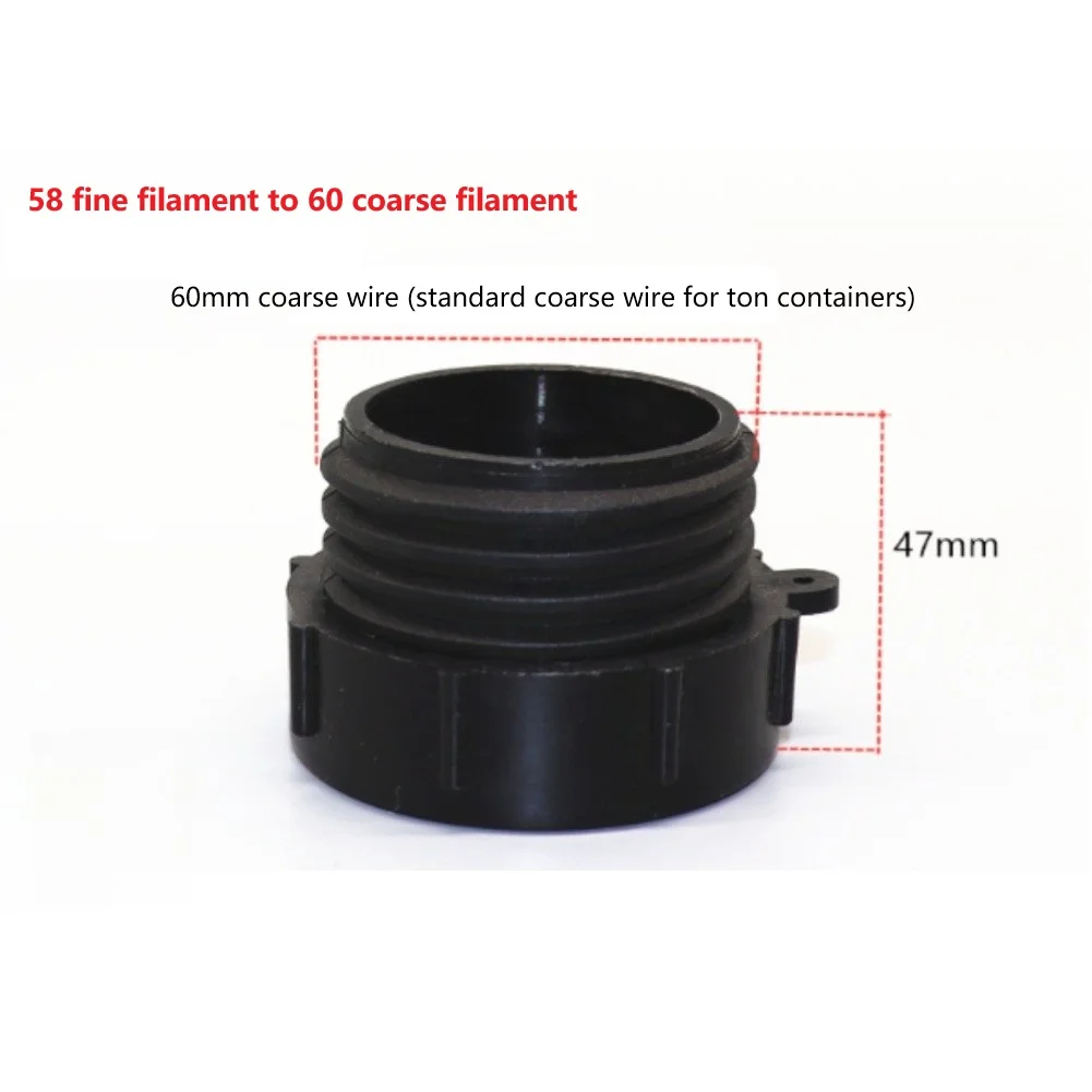 Ibc Tank Adapter For Garden Motor Driver Garden Tank Adapter 62mm To 60*6 IBC Tank Adapter Exquisite Workmanship