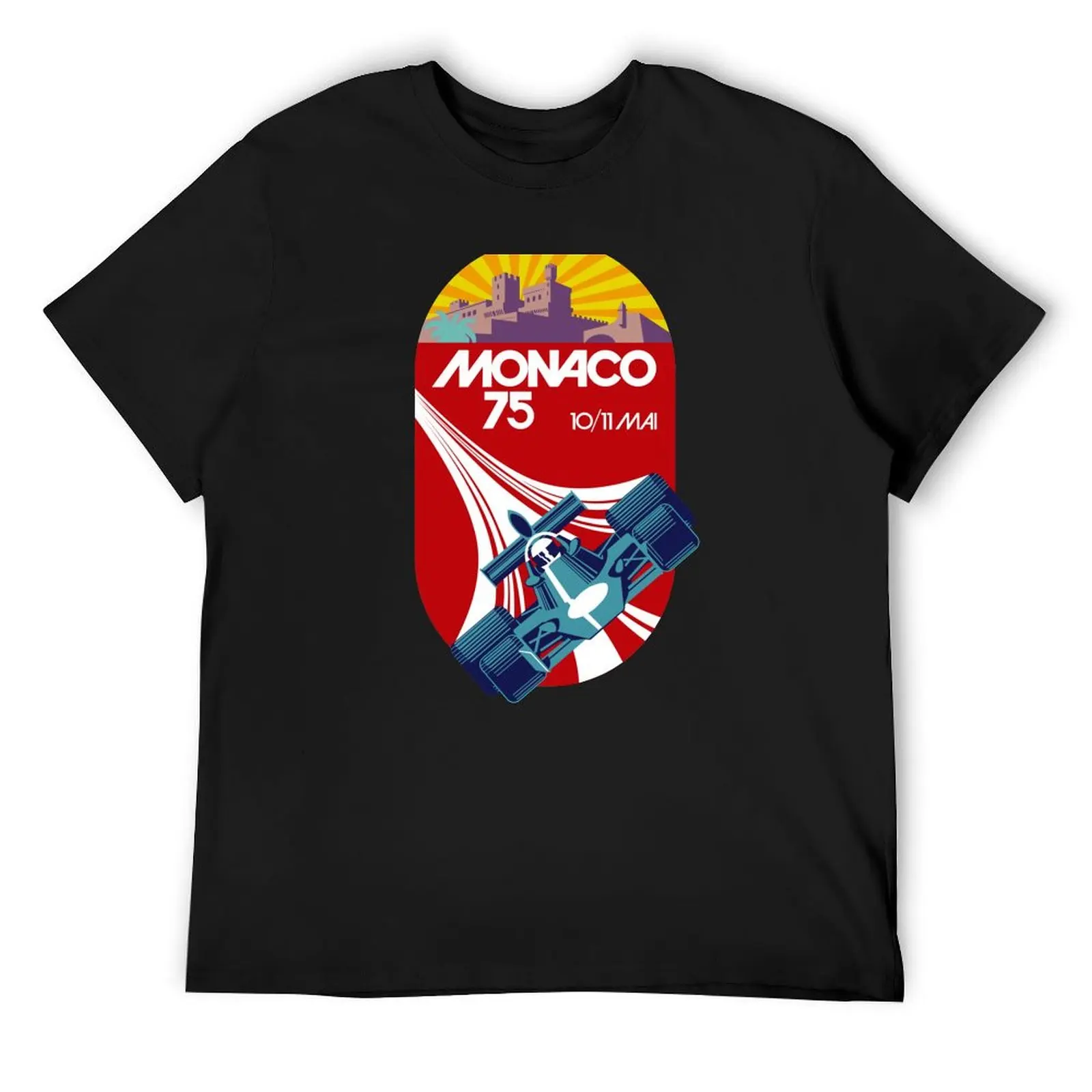 

Monaco 75 T-Shirt summer 2025 Louboutins valentines boutique clothes men tshirt