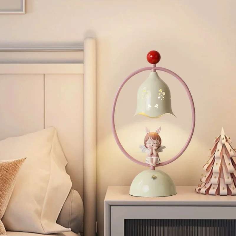 New Butter Style Bedroom Headboard Pendant Light Creative Simple Background Wall High-End Feeling Children's Room Pendant Light