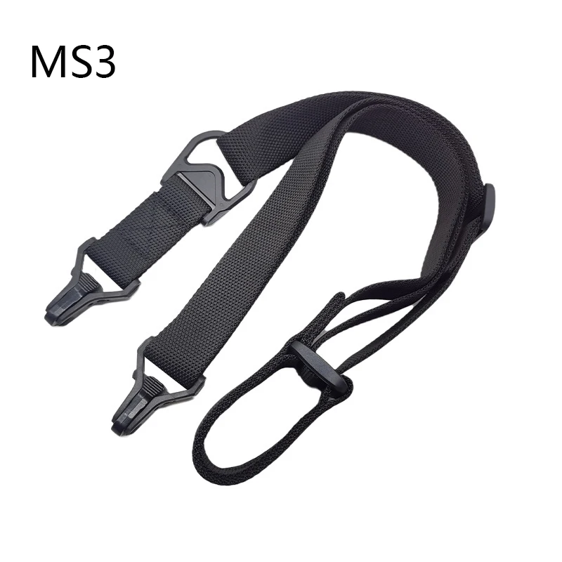 Тактический регулируемый MS3 G2 Multi-Mission Quick Detach QD Sling System Поворотный 2-точечный ремень для винтовки для HUnting