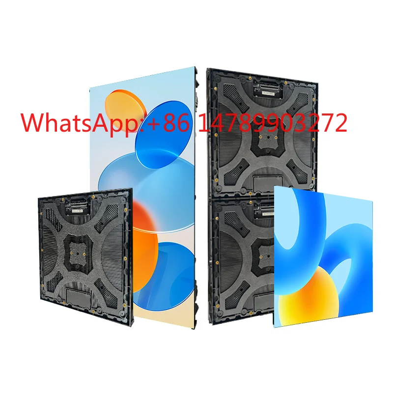 P4.81 Full Color Modular Panel Outdoor Commercial Billboard Rental Advertising Wall