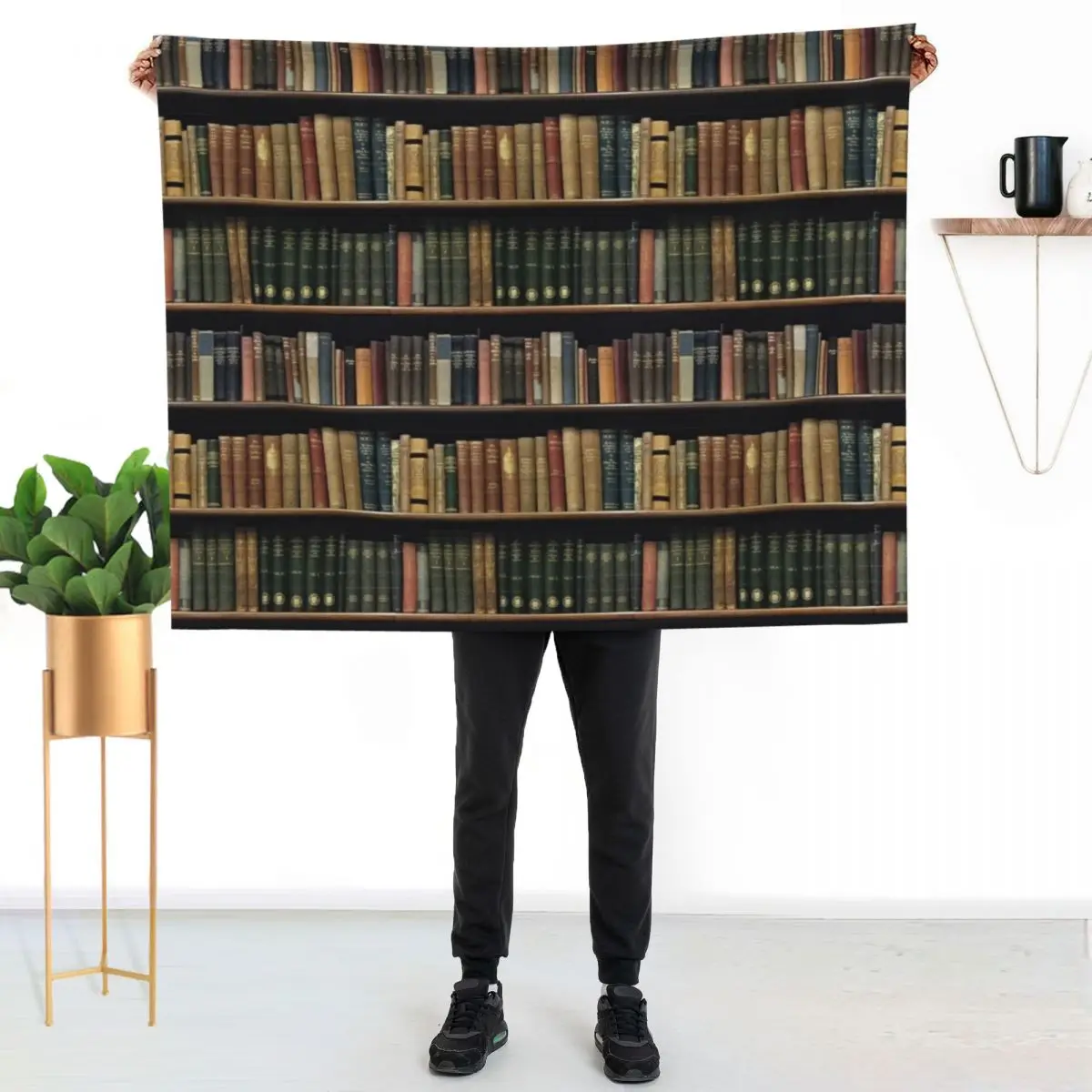 

Endless Library (pattern) Throw Blanket Soft Warm Blanket Gift for Grandparents