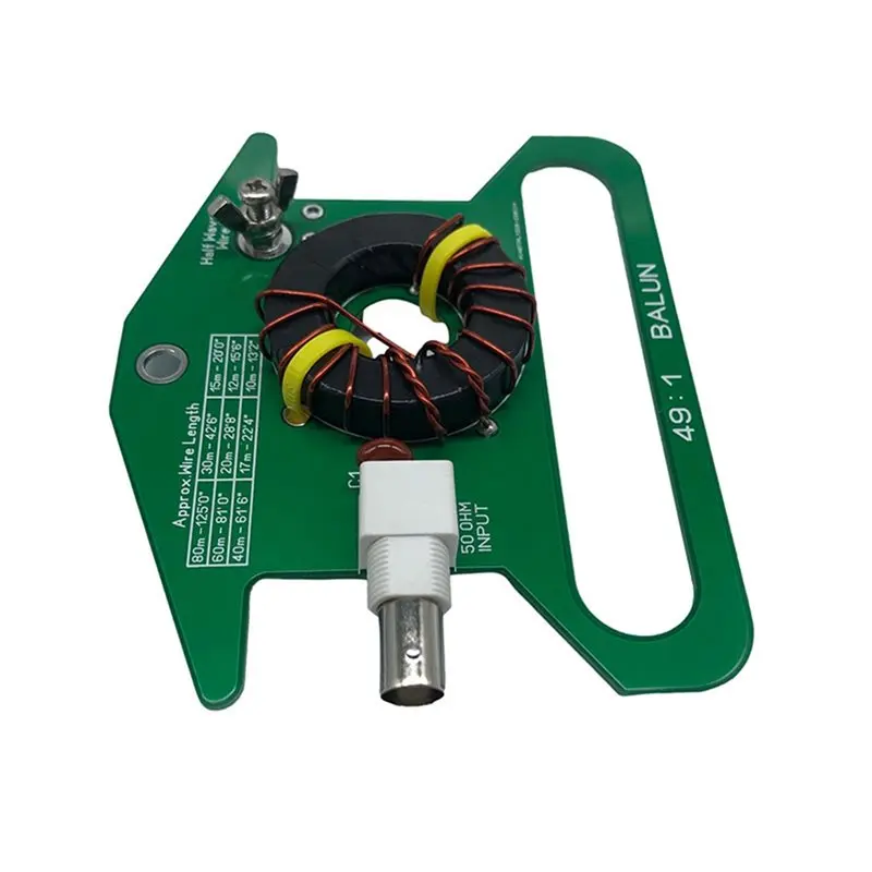 ABMF-49:1 Balun Shortwave No Tune End Fed Half Wave Antenna 50W PET 100W