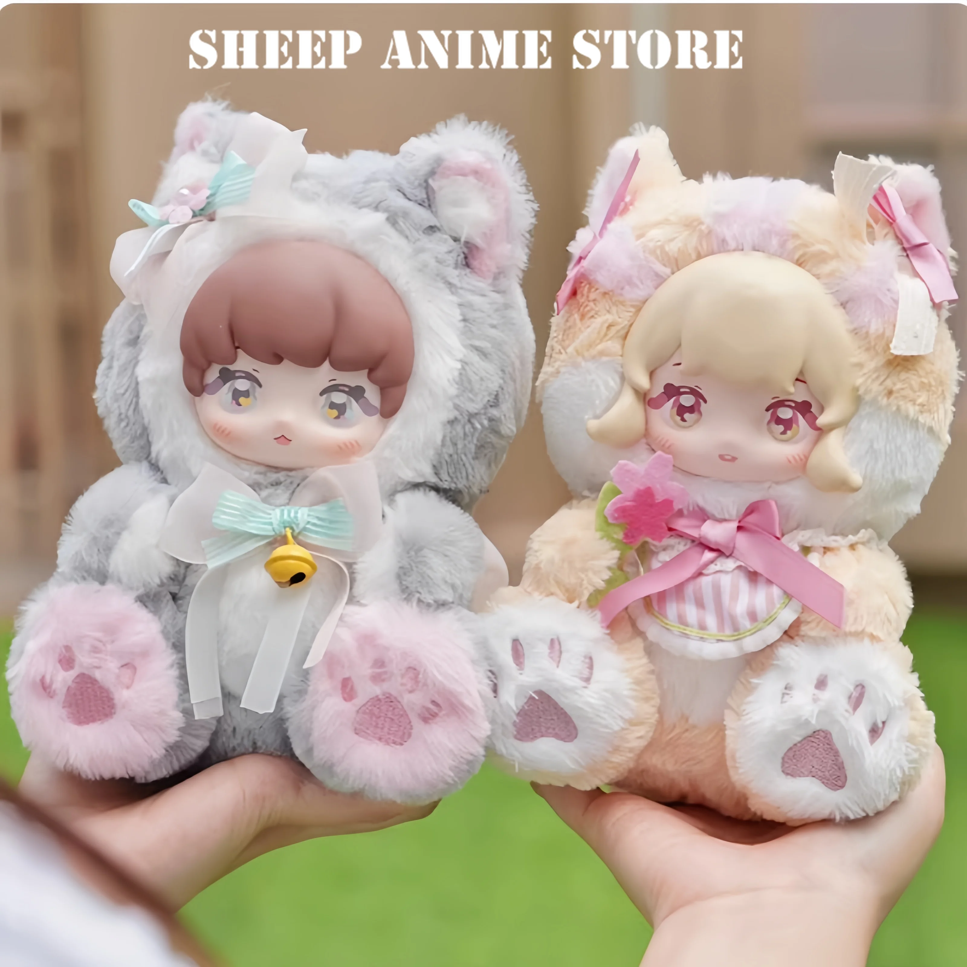 الأصلي Ninizee حديقة الشعر سلسلة صندوق أعمى اللعب الكرتون شخصيات كرتونية نموذج زخارف مكتب لعبة مفاجأة هدية Caja Ciega #1