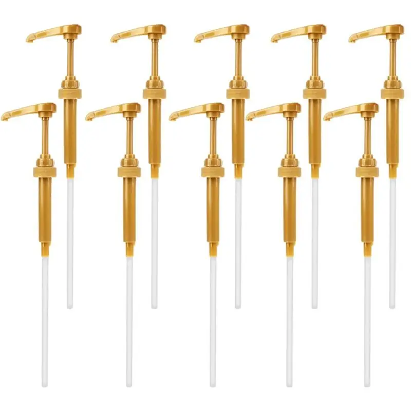 

Дозатор для сиропа AF95-10PCS, помпа для кофе, молока, чая, дозатор жидкости, кухонные принадлежности