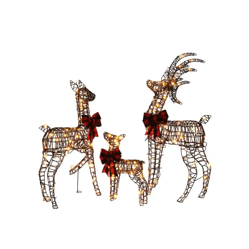 

3шт 4 фута 30 В 3,6 Вт рамка лося наружное украшение