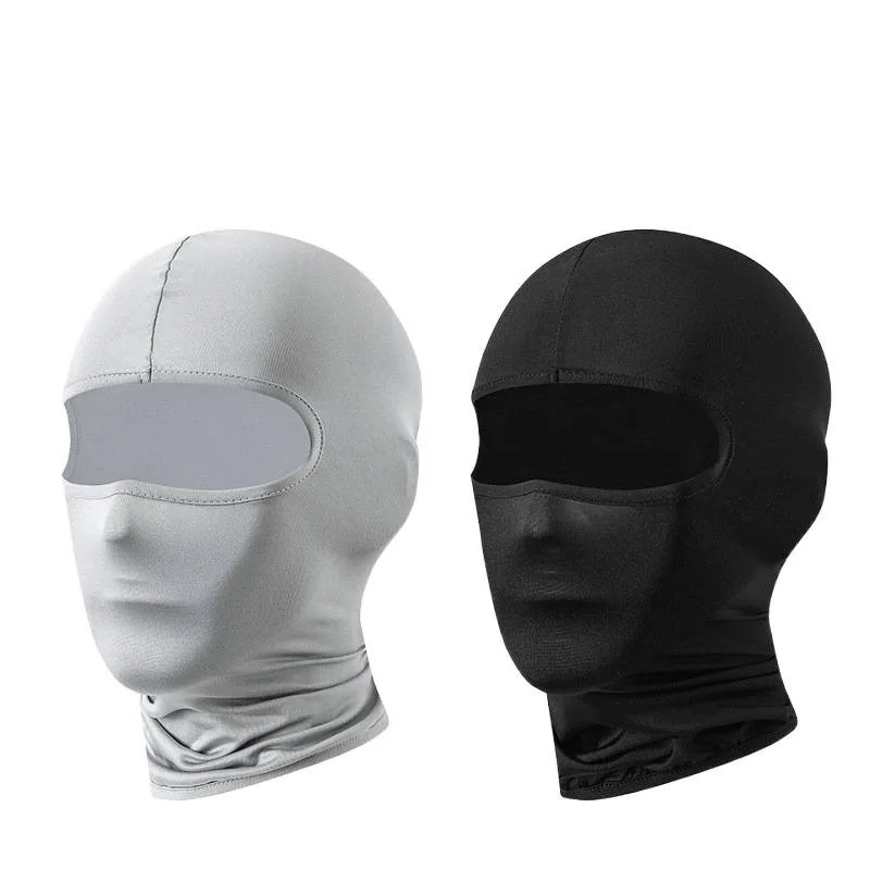 

Ice Silk Motorcycle Head Cover Men Summer Riding Mask Motorcycle Rider Motorcycle Head Cover Women Short Helmet Liner