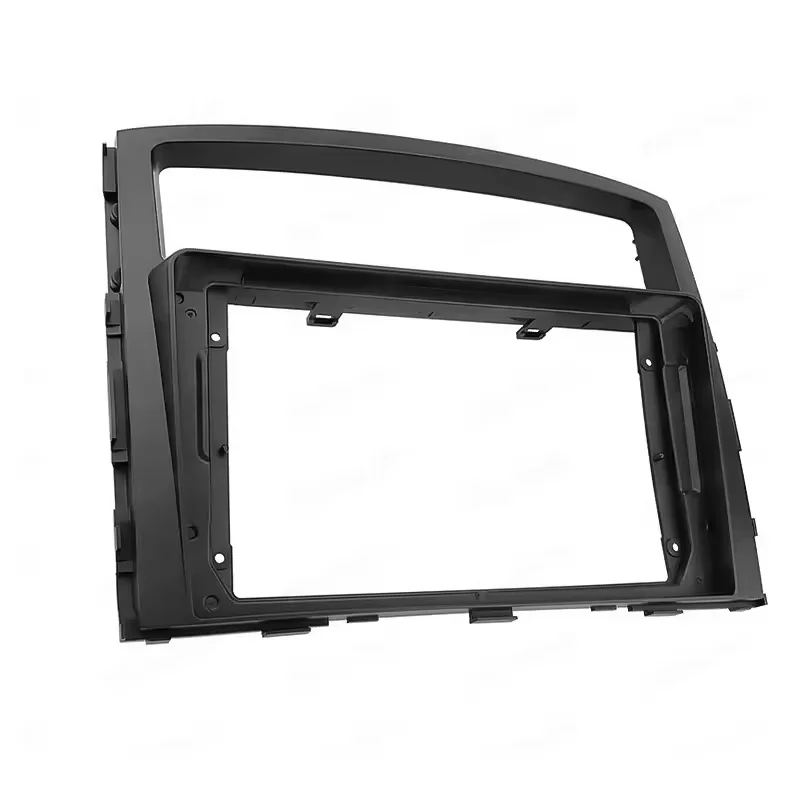 9inch Car Radio Fascia Frame For Mitsubishi Pajero 2010 Audio Install Dash Frame Mount Kit Panel Frame