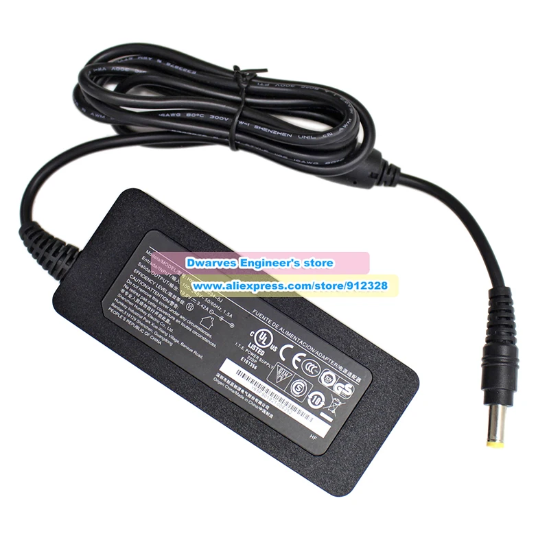 حقيقي 65 واط HKA06519034-6J/-6C HUNTKEY محول 19 فولت 3.42A إنتل NUC GIMI LIGHTANK XGIMI العارض Z3 Z6 X3M XH05K/5L/6L XE08F
