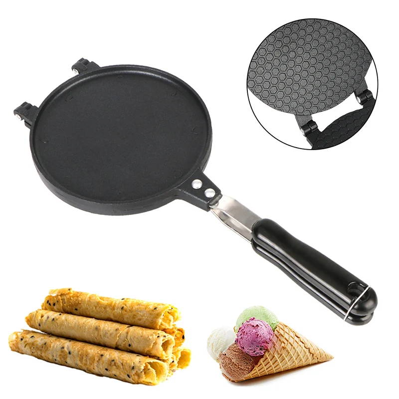 Egg Roll Waffle Maker Nonstick Cake Mold For Home Bakeware DIY Mini Ice Cream Cone Tool Baking Pastry Utensils Kitchen Supplies