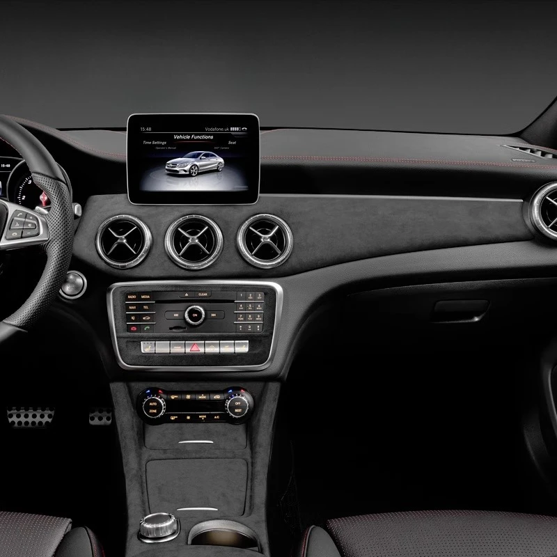 

Suitable for Mercedes-Benz X156 GLA C117 CLA interior modification center console water cup decorative panel sticker 2013-2019