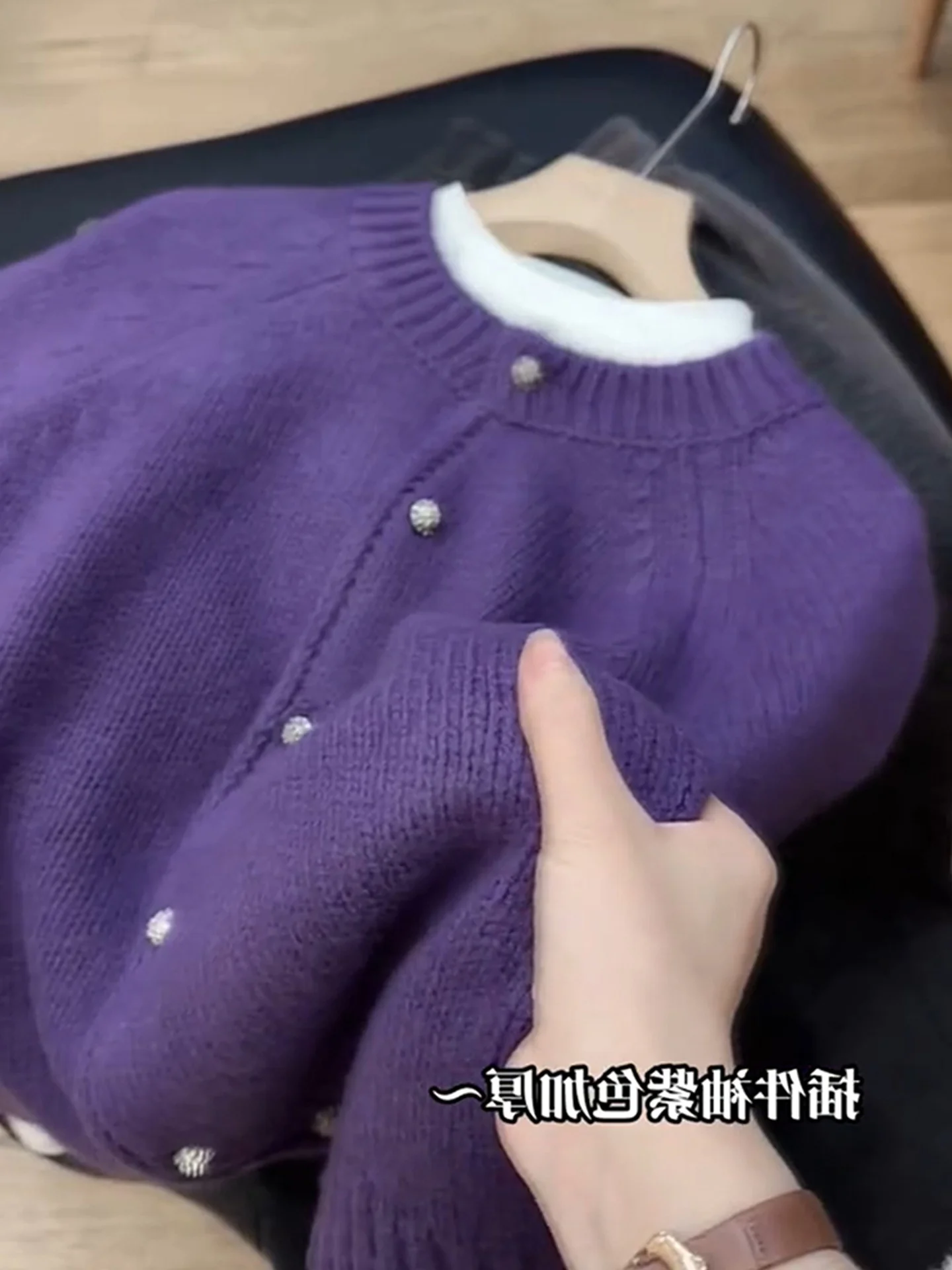 Soft Simple Open Cardigan Long Sve Loose Knitted Sweater Pure Color Winter Warm Top Lazy Feelings White Enhancing irt