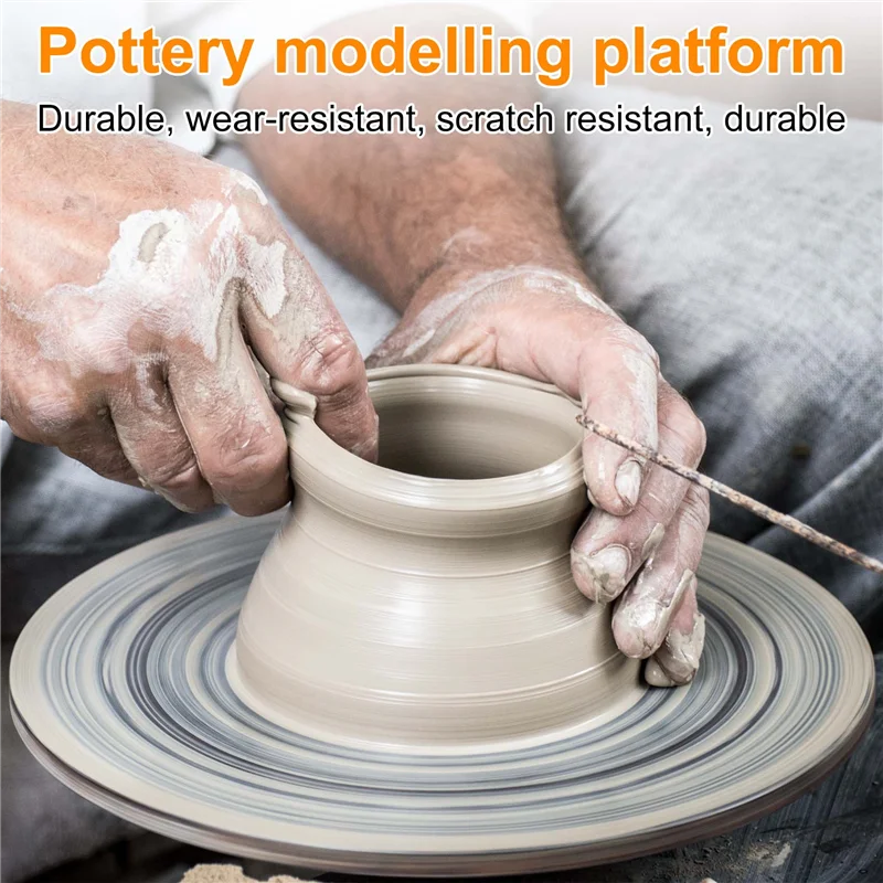 

YWDZ-30Cm Pottery Wheel Modelling Platform Sculpting Turntable Model Making Clay Sculpture Tools Round Rotary Turn Plate Pottery