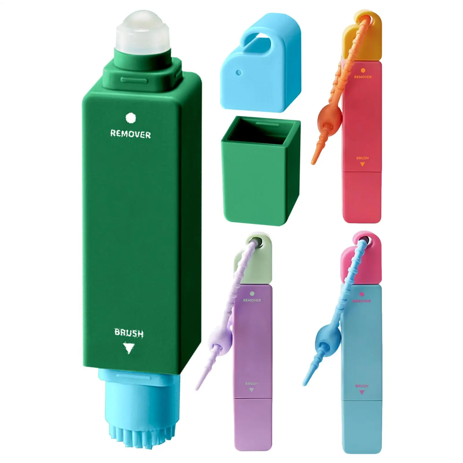 Pluma eliminadora de manchas instantánea para ropa, limpiador de manchas de tela de doble punta para aceite, grasa, marcas de alimentos, Kit de emergencia portátil de viaje