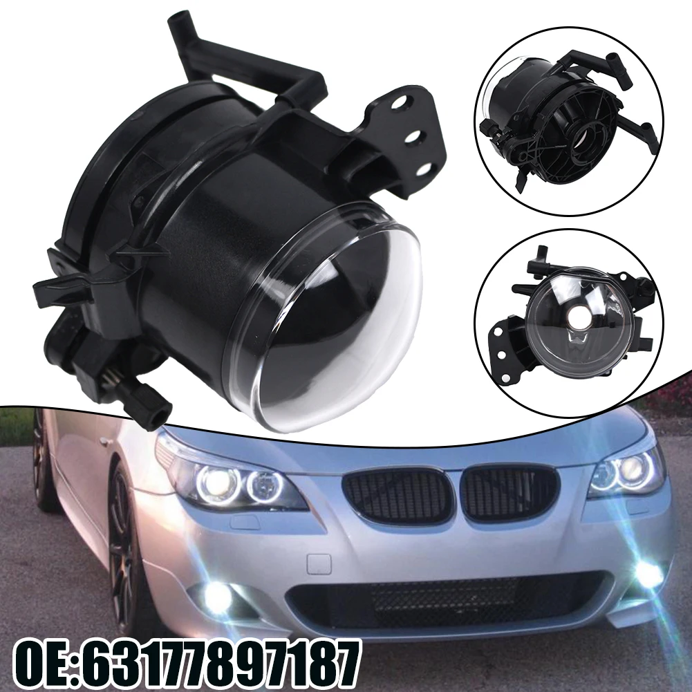 Left Car Front Fog Light Fog Lamp Auto Accessories For BMW E60 525I 528I For 530I 535I 545I 2004-2010 Fog Light Lamp Housing