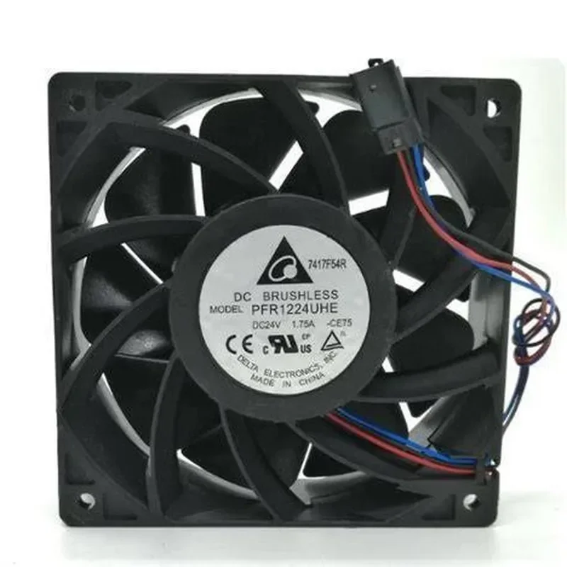 12038 12CM Large Air Volume Fan for 48V 0.75A FFC1248DE Double Ball Bearing High-Flow Cooling Fan In Stock