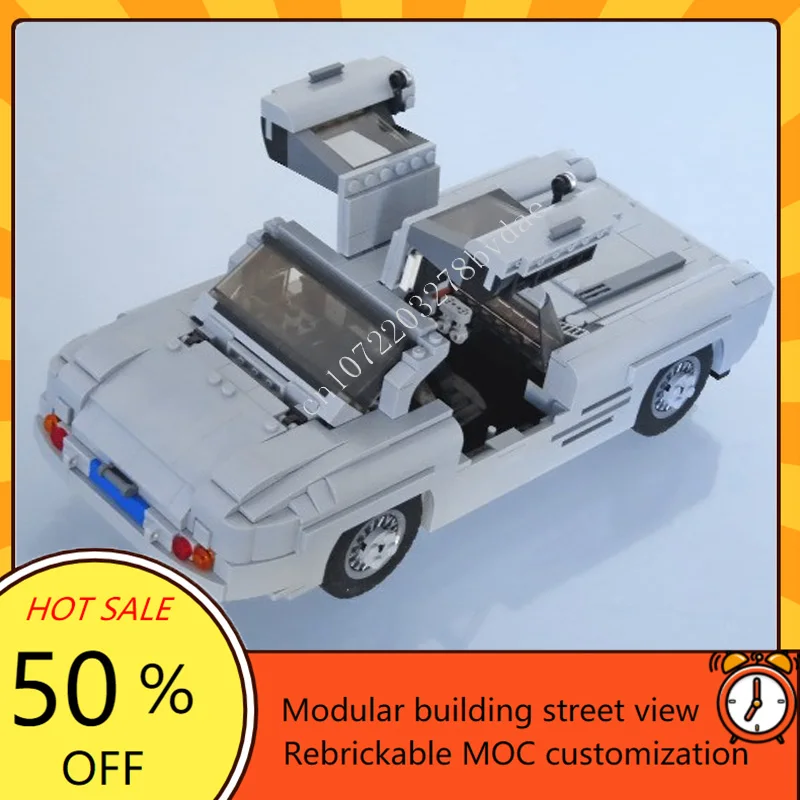 ชุดตัวต่อ MOC City Transportation MOC-10262 MB 300SL จำนวน 1084 ชิ้น แบบจำลอง DIY ของเล่นเสริมพัฒนาการ ประกอบเอง ของขวัญคริสต์มาส