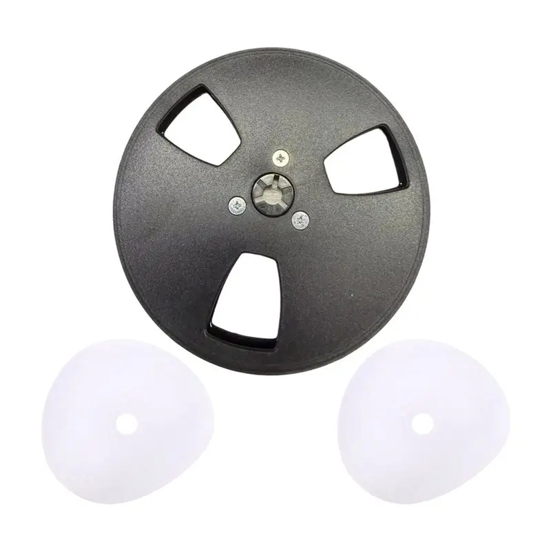 AAAEL-Empty Tape Reel 1/4 5 Inch 3 Holes For Revox Studer Recording Takeup Reel NAB-Hub Replacement With Film