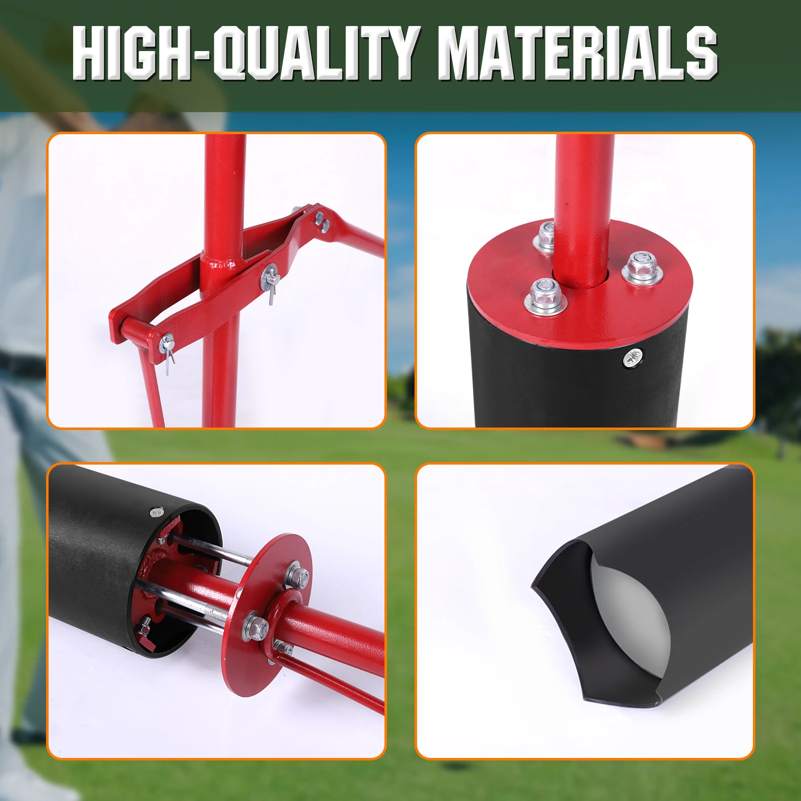

Professional Hole Installation Tool Multi-Purpose Golf Hole Making Machine Wear Resist for Golf Practice Drilling Hole Tool
