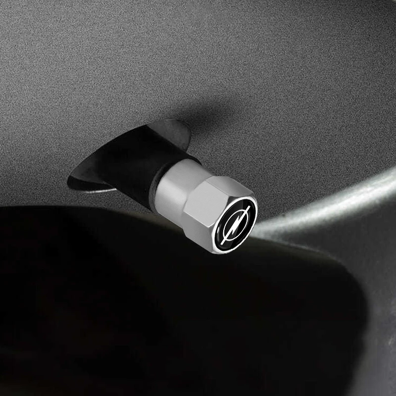 4 قطعة عجلة السيارة الإطارات صمام قبعات الهواء الجذعية يغطي اكسسوارات لأوبل أسترا j إنسيجنيا أسترا g كورسا زافيرا b موكا فيفارو ميريفا #4