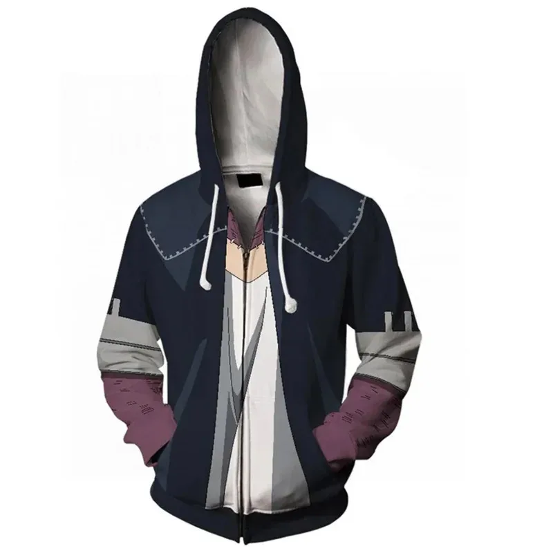 

NewMy Hero Academia Dabi Косплэй толстовка с 3D принтом толстовка с капюшоном для мужчин и женщин повседневная уличная куртка на молнии пальто2025