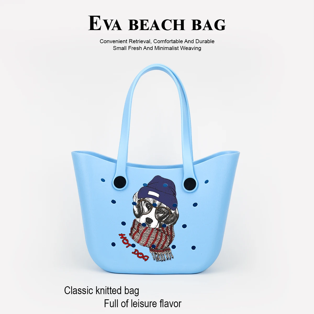 

Fashionable Modern Animal Print Eva Tote Bag, Large Capacity Can Hold Mobile Phones, Tablets, Books and Other Items, Stylish and Versatile for All Seasons, Unisex, Suitable for Daily Outings, Suitable for the Beach and Picnics