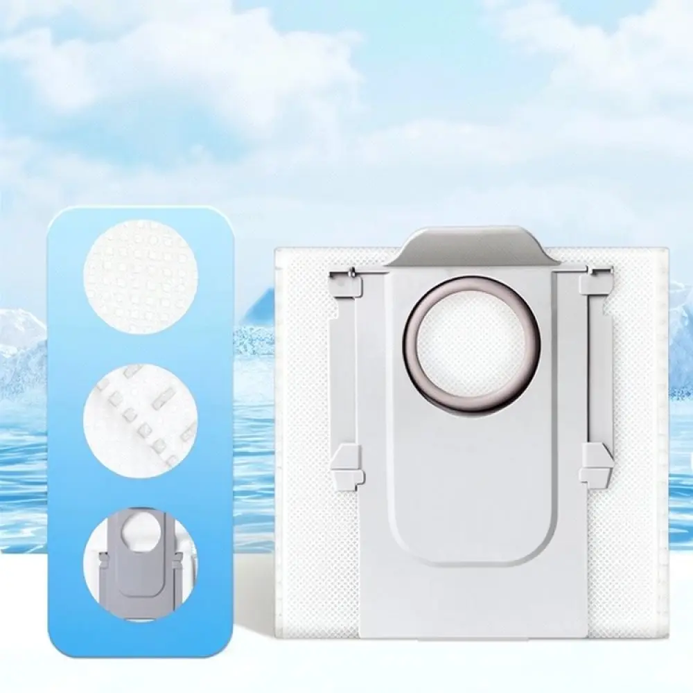For Roborock QX Revo Ultra 2 Robotic Cleaner Accessories Kit Roller Brush Side Brush Filter Mop Cloth Dust Storage Bag