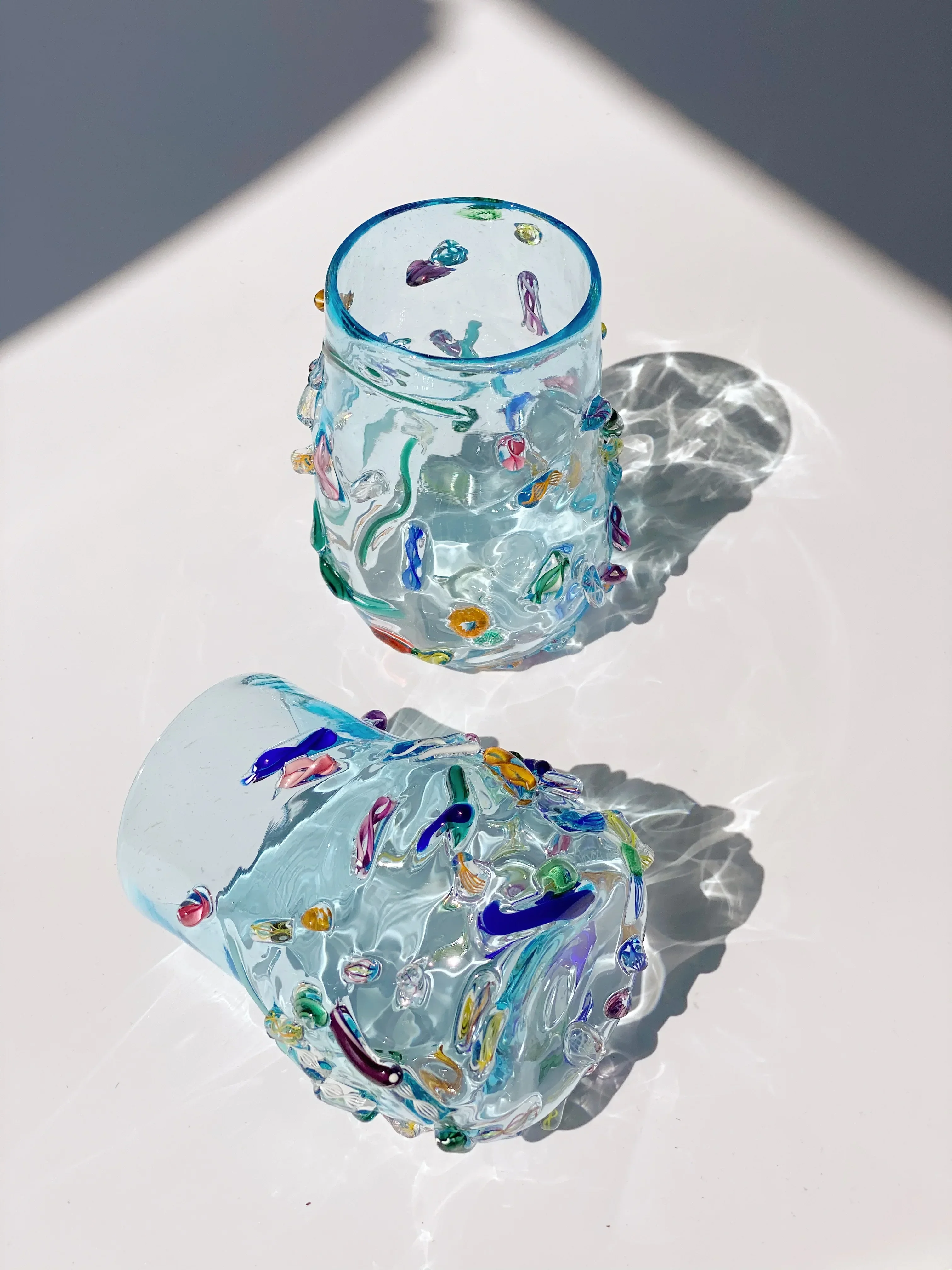 Kleur designer glasschoonheid