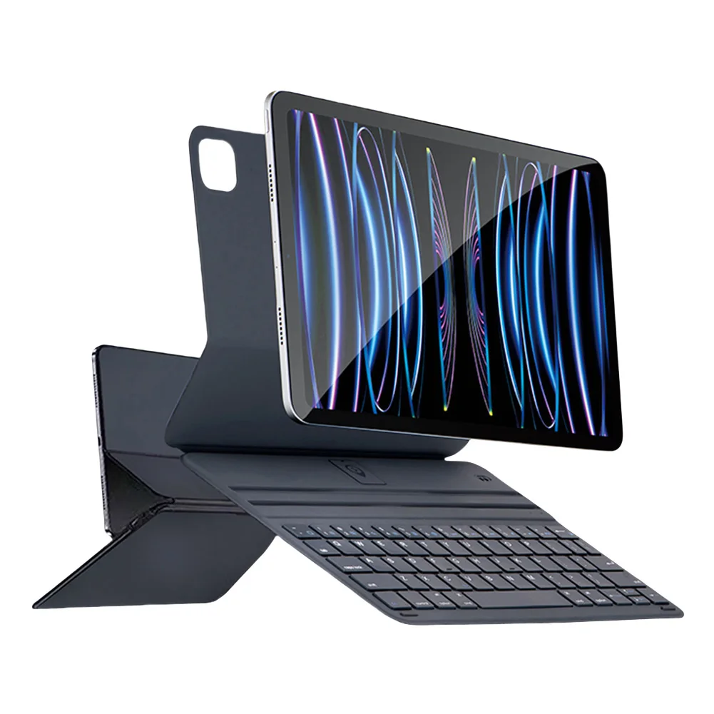 

Чехол-книжка Smart Keyboard с двумя углами обзора для iPad Pro 11 дюймов 2018 для iPad Air 4 5 10,9 дюймов для iPad Air 11 2024 (M2)