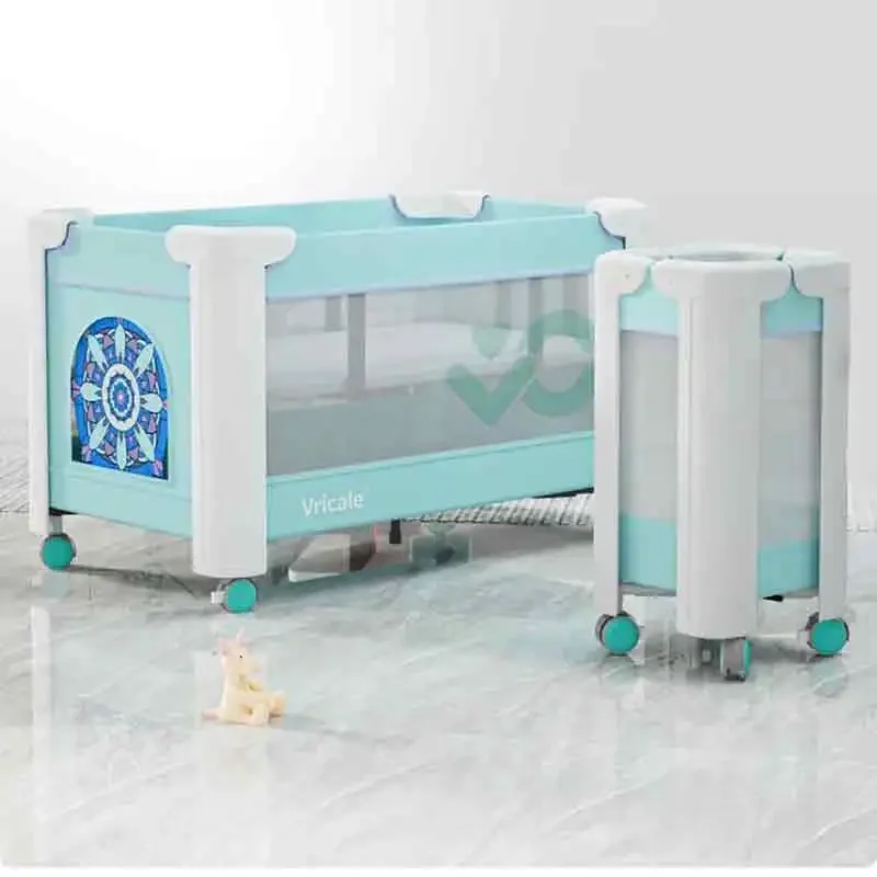 سرير أطفال أوروبي حديث أنيق ياباني خفيف فاخر سرير أطفال Comferter متعدد الوظائف فاخر أثاث غرفة المعيشة كاما #6