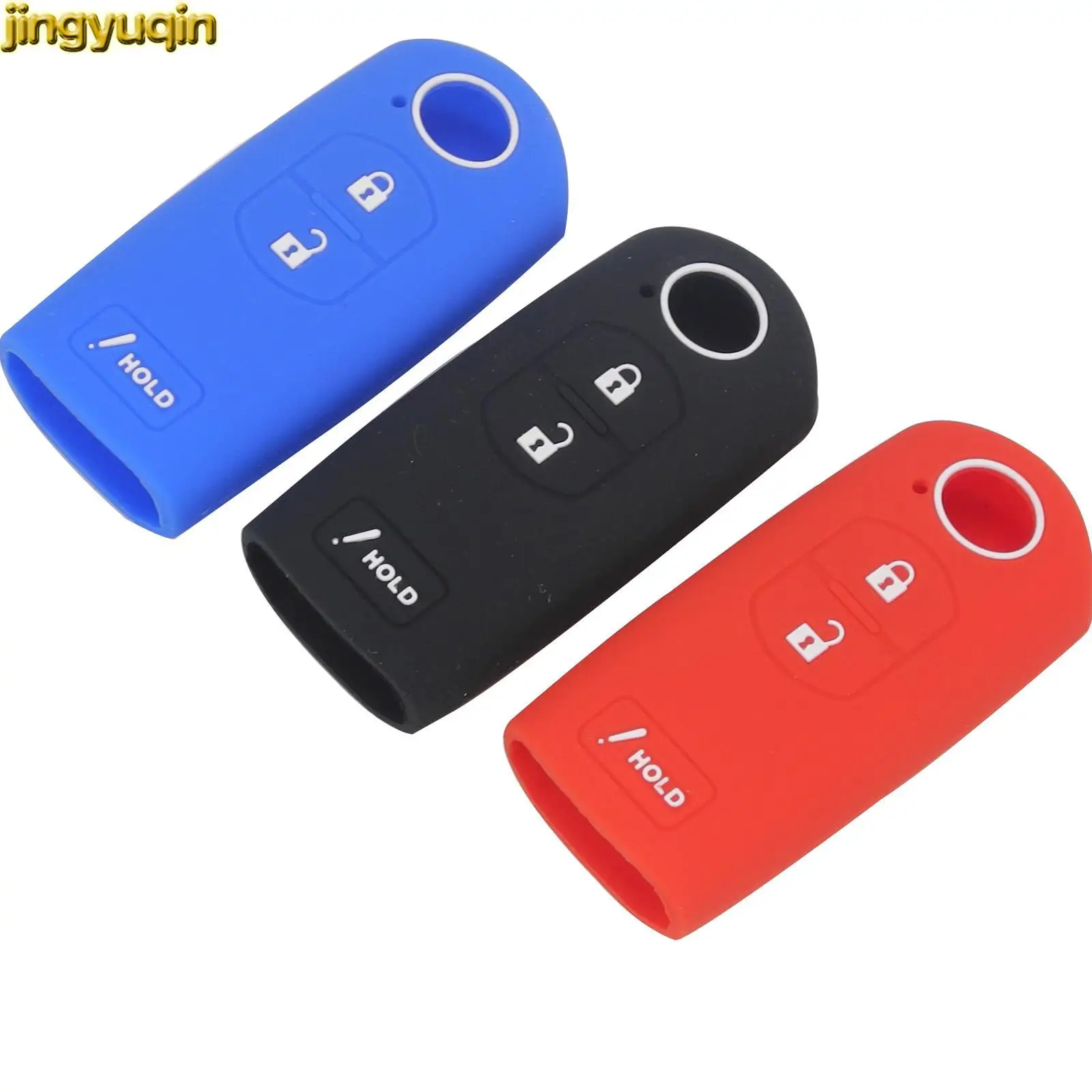 

Jingyuqin 10pcs 2/3/4 Button Smart Flip Silicone Key Cover Case For Mazda 3 Axela 5 6 CX3 CX4 CX5 CX7 CX9 M3 M5 M6 M8 MX5 Atenza