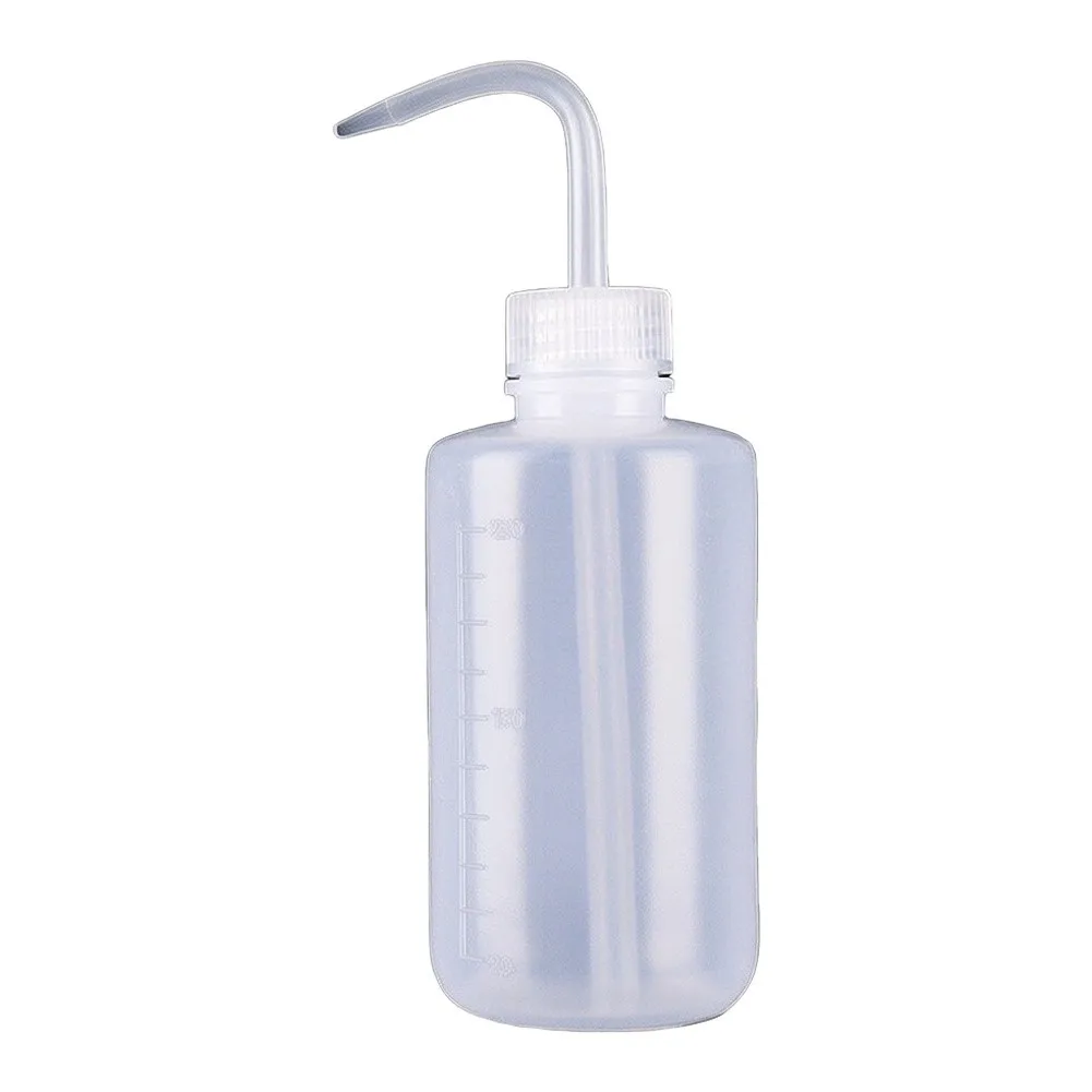 250ml 500ml 1000ml Squeeze Bottle for Indoor Plants Outdoor Garden Watering Kitchen Condiment Storage and Lab Measurement