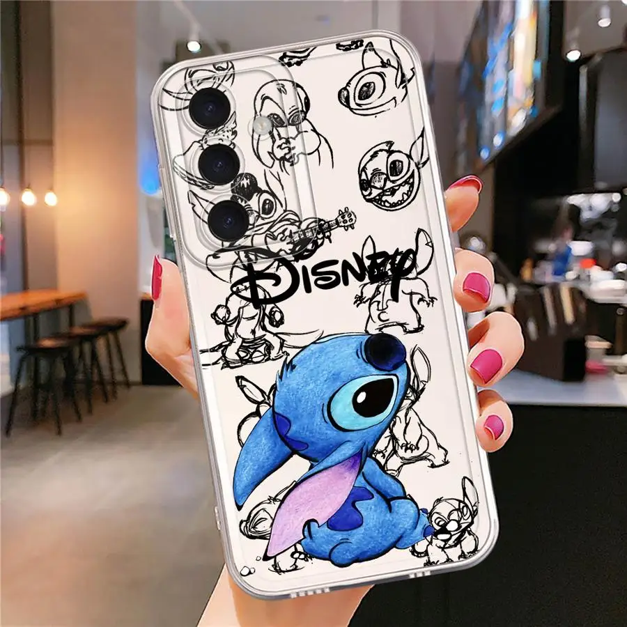 Stitch The Baby Disney Phone Case for Samsung Galaxy A12 A22 A32 5G A52 A72 4G A71 A51 A50 A50s A21s A31 A16 A52s Cover