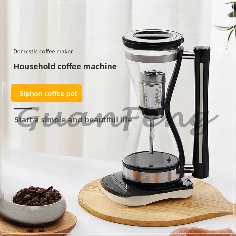 220V Electric Siphon Pot For Home Use Hand Brewed Coffee Pot With Heating Base Office Coffee Machine