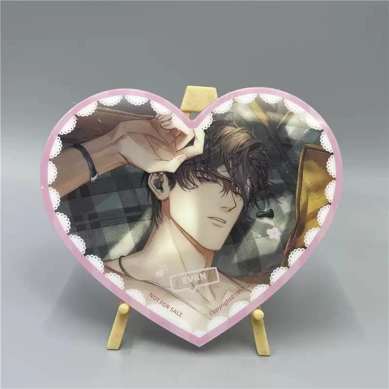 لعبة الضوء والليل سارييل جيسي تشارلي كوسبلاي شخصية أنيمي أكريليك على شكل قلب كوستر زينة إكسسوارات هدية عيد الميلاد