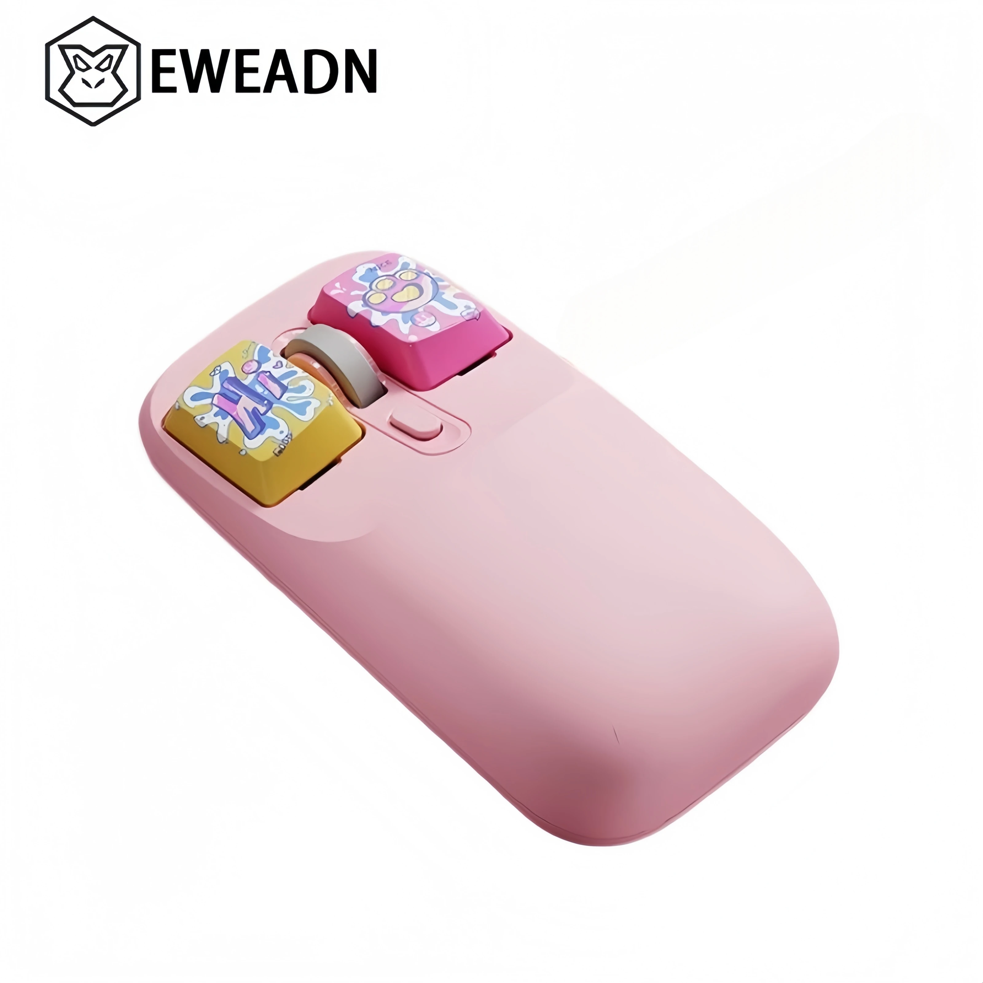 

EWEADN прозрачная беспроводная Bluetooth-мышь с бесшумным щелчком, перезаряжаемая RGB-подсветка для офисных игр, ноутбуков, ПК MAC, мультиустройств