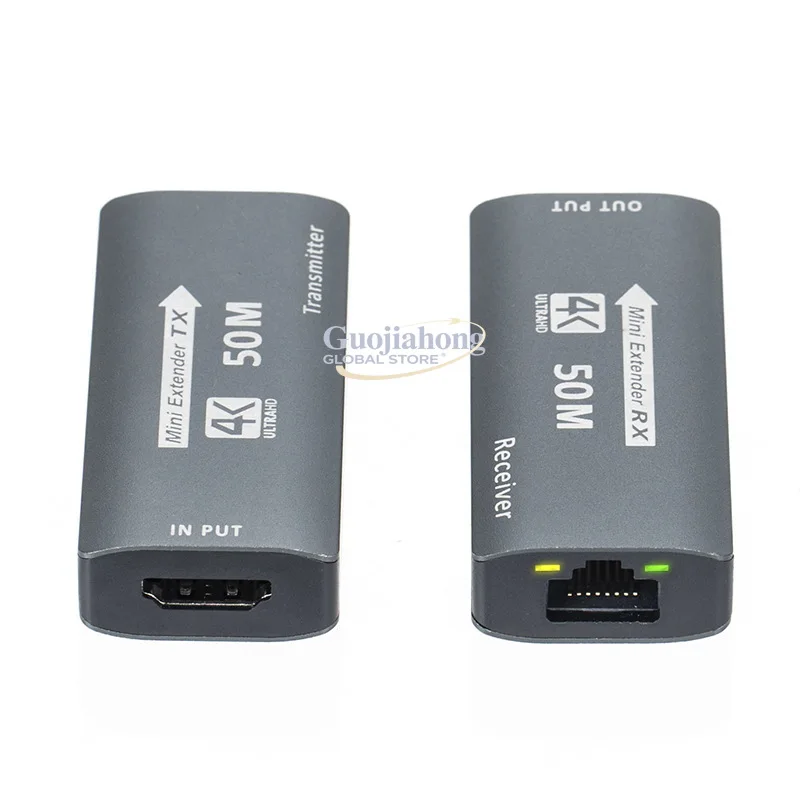 

Cross-border private mold 4k 50m Extender RJ45 TO high definition extender, video