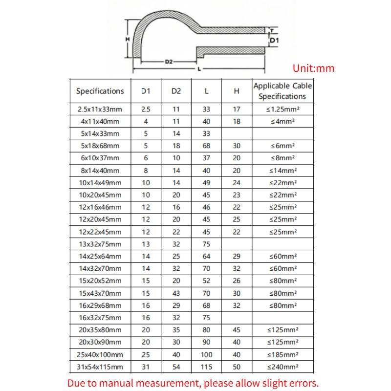 Battery terminal insulating cap battery pile head cap positive and negative pole clamping column protective sleeve UPS batt