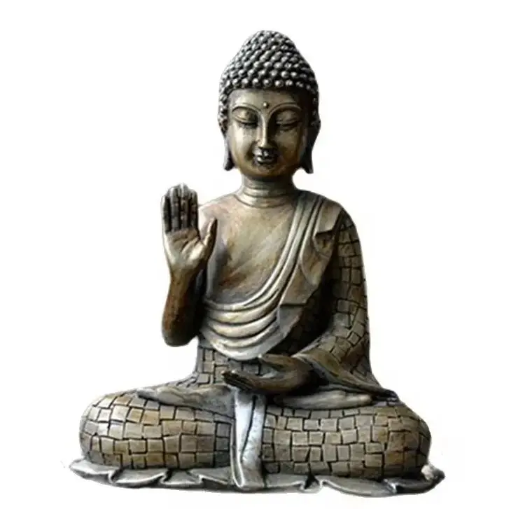 Statue of Buddha statue of Buddha in the living room of the living room baoping feng shui statue Buddha of Thailand