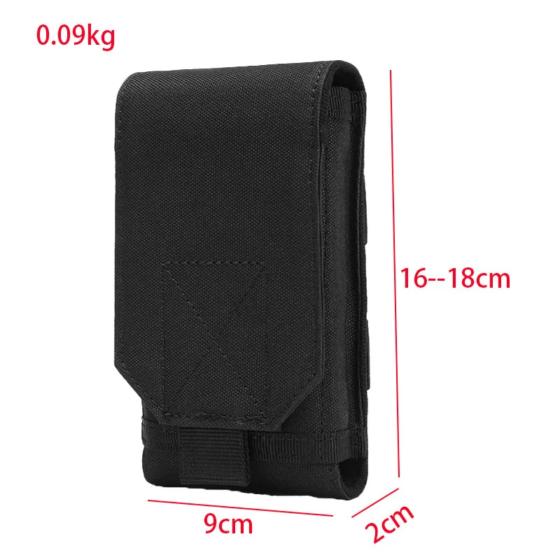 Outdoor Camouflage Bag Men Mobile Phone Stand Sports Belt Cover Outdoor Storage Waist Hanging Bag Sports Hunting Camouflage Bag