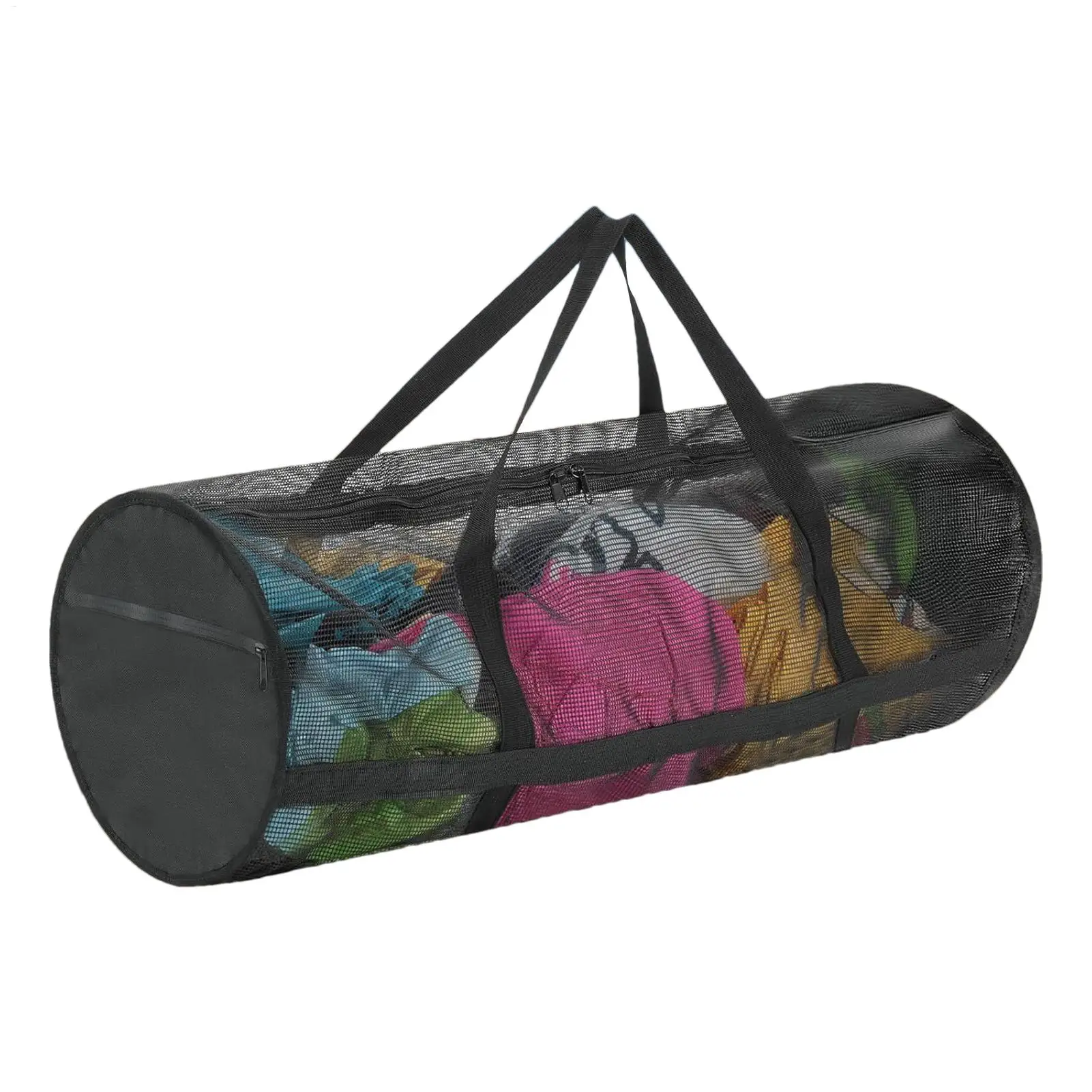 Large Capacity Diving Mesh Duffel Bag Mesh Luggage Bag Multi-functional Sports Equipment Bag For Diving Swimming Balls