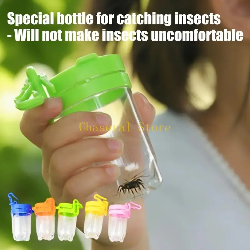 E7CE Children Outdoor Exploration Kits Insect Catcher Tool With Clamp Nature Learning Educational Observation Tool for Classroom