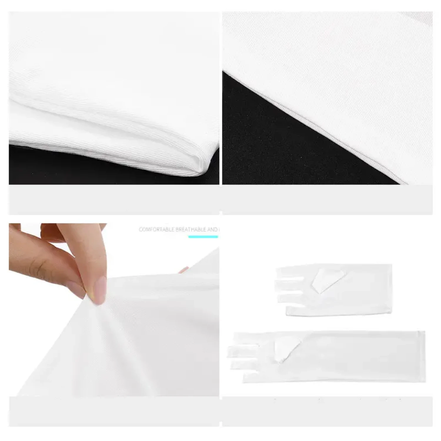 Lámpara LED UV profesional y guantes secador de uñas con gel protector antiradiación - Ideal para salón de manicura - Nail Art UV Prote