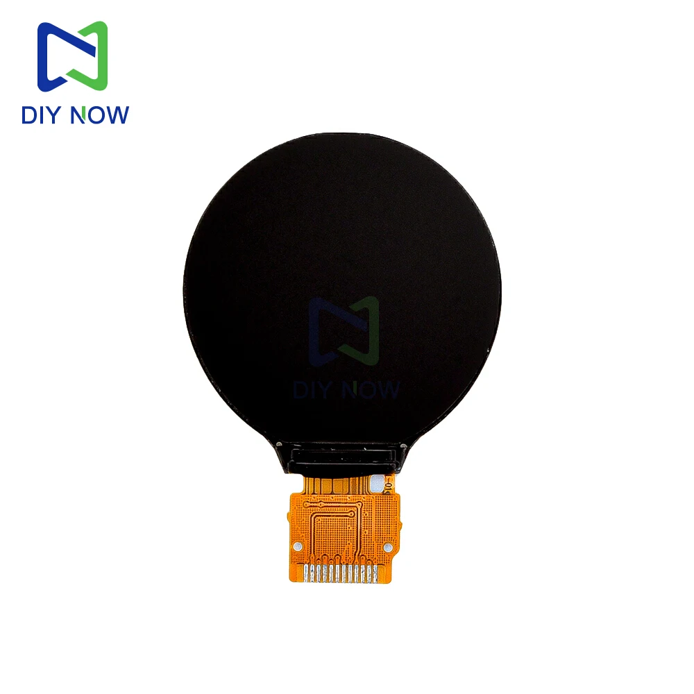 وحدة عرض إل سي دي TFT عرض 1.28 بوصة مستديرة RGB 240*240 كامل شاشة ملونة وحدة عرض GC9A01 سائق 4 سلك واجهة SPI #4